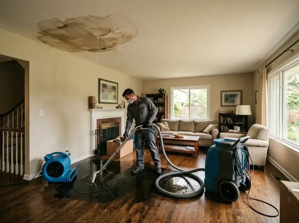 attic-pipe-burst-ceiling-drip-008 — frequently asked questions, Water Damage Restoration & Carpet Care in Parsons, TN